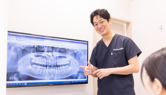 納得いくまで丁寧にご説明する
